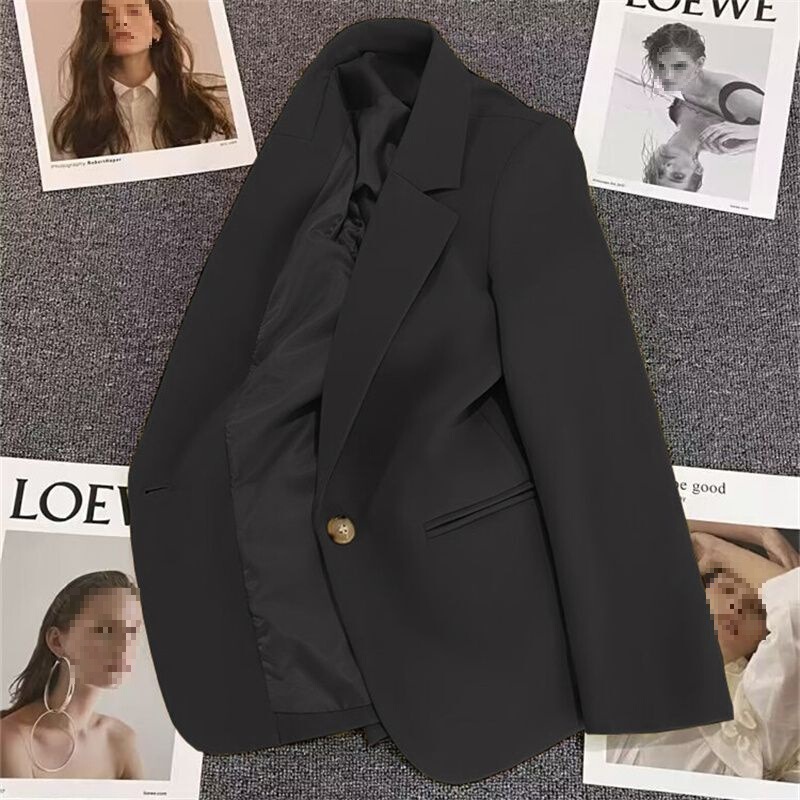 New Women's Spring and Autumn Blazer Trendy Fashion Versatile Stylish Small Suit