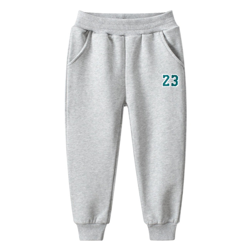 27 niños estilo coreano ropa para niños 2023 primavera nuevos pantalones deportivos para niños pantalones de hombre pantalones de chándal para bebés entrega de una sola pieza