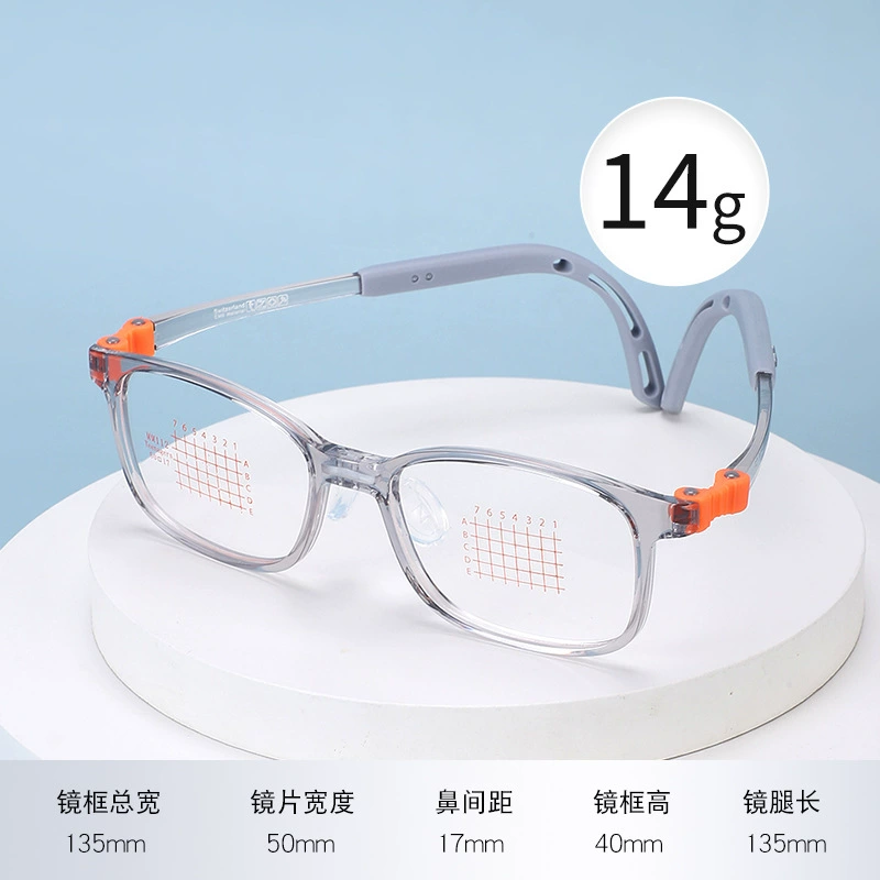 Ultra light silicone children's glasses, hinge, new collection, wholesale