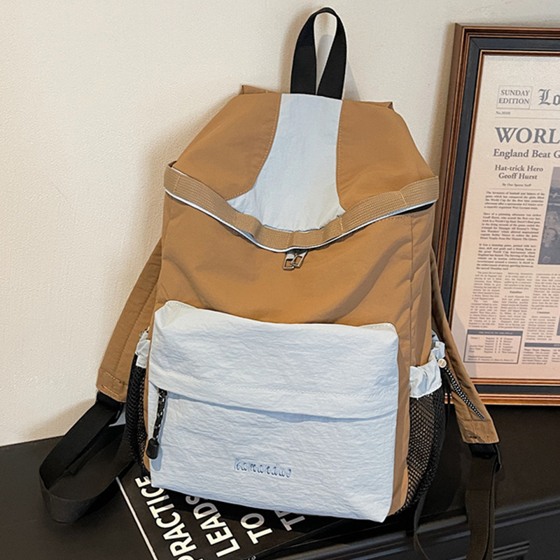 Sports Backpack, Computer Bag, Canvas Backpack, College Student Travel Backpack Trend_voghion.com