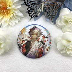 周邊遊戲徽章溫迪魈楓原萬葉鹿野院平藏二次元胸針配飾吧唧禮物