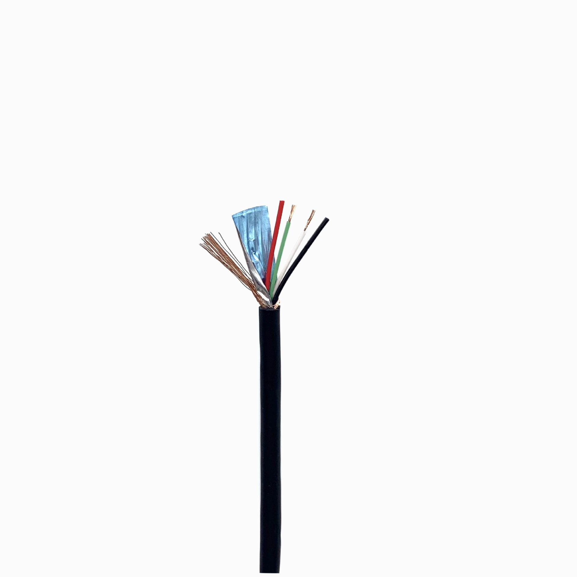 USB2.0 Кабель передачи данных 2725-28AWG4 ядра, экранированный алюминиевой фольгой витой кабель 24+28pvc оболочка