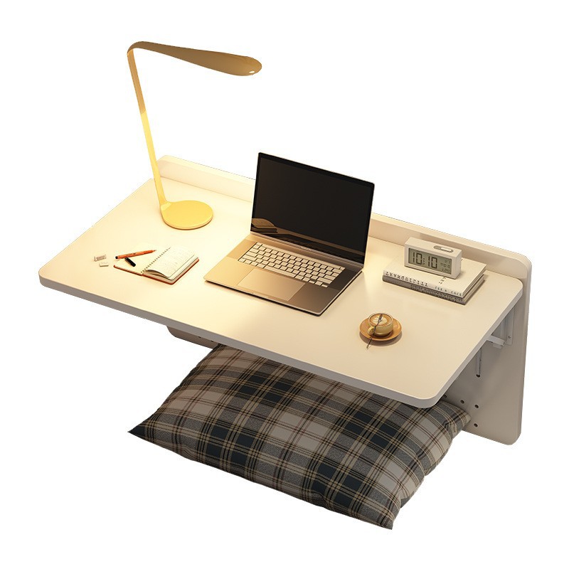 Mesa de cama plegable perezosa cuelga mesa de computadora dormitorio artefacto escritorio dormitorio estudiantil escritorio pequeño