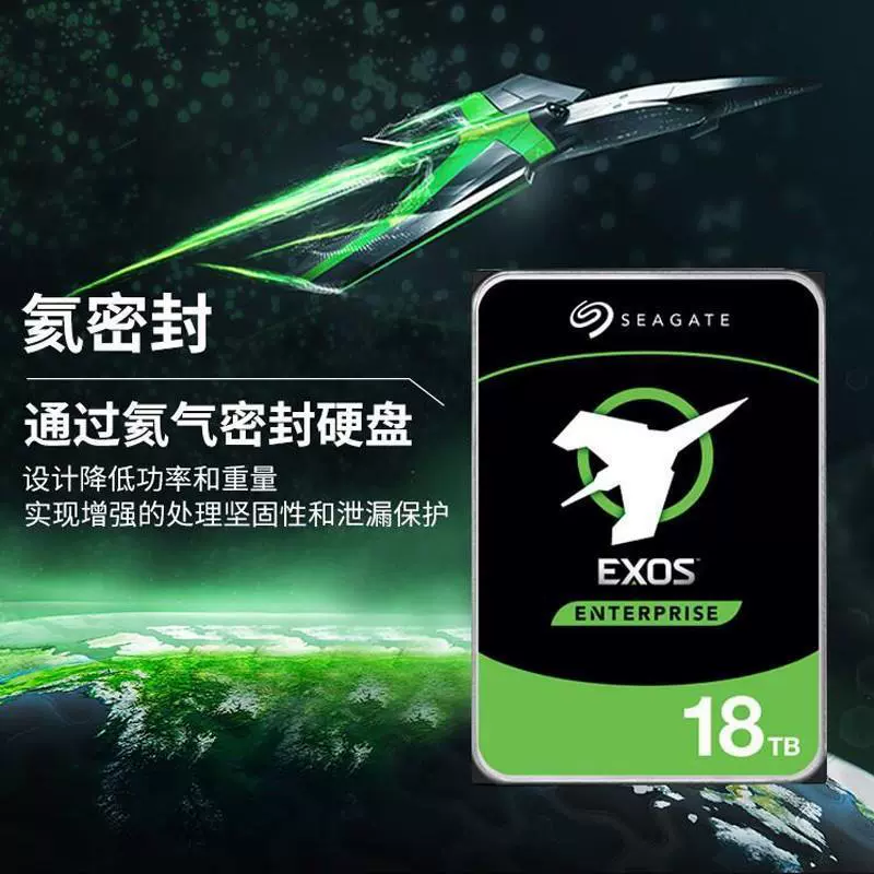 Подходящий к SATA Galaxy EXOS ST18000NM000J 18T корпоративный жесткий диск 7200 об/мин