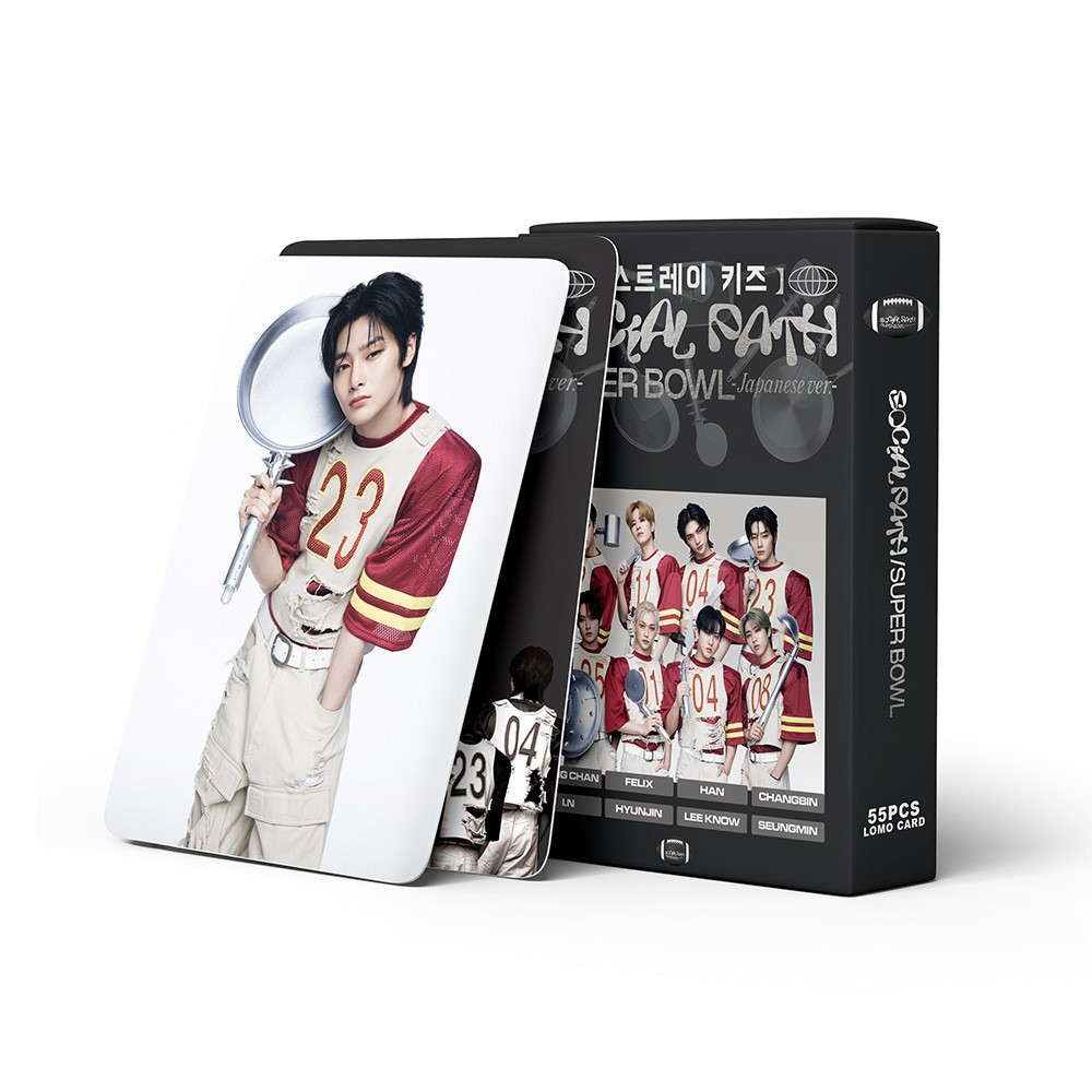 Cadena total de gran cantidad de nuevos productos en stock 55 tarjetas de álbum SKMyBreath KPOP estrella alrededor de la tarjeta de colección LOMO