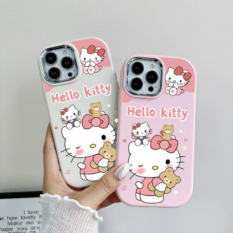 Hollekitty Is Suitable for Apple 16 Mobile Phone Case Iphone14Promax Silicone All-Inclusive 15/13 12/ Hollekitty Is Suitable for Apple 16 Mobile Phone Case Iphone14Promax Silicone All-Inclusive 15/13 12/