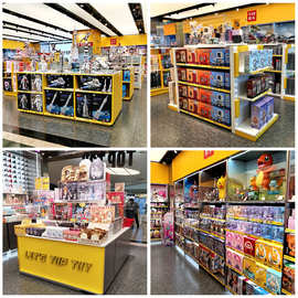 定制精品店货架潮玩店玩具店母婴店展示架展厅商场特卖场整店货架