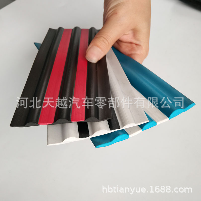 充气皮划艇四周防划橡胶条橡皮艇冲锋舟船身减震胶条加厚保护条