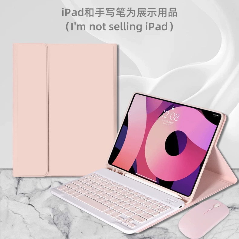 Apple, защитный чехол для планшета, совместимая клавиатура, втулка для пера, Bluetooth