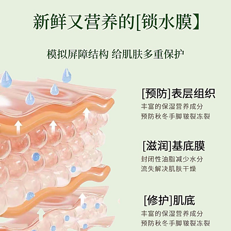 Horse Oil Cracked Skin Repair Tape Rolls Easy-Tear Herbal Adhesive Patches for Dry Cracked Hands and Feet 5 Rolls per Box specifications