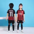 25/26ac milan red and black no. 11