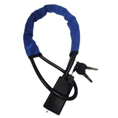 Buckle Lock Special Steering Wheel – Car lock - blue