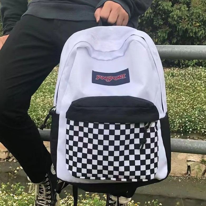 Mochila escolar Jansport Jasper para estudiantes de secundaria y preparatoria, mochila unisex para computadora, mochila de viaje de ocio