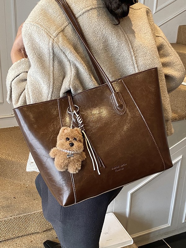Bolso para mujeres 2025 nuevo estilo coreano retro bolso de hombro de alta humedad de moda de viaje al trabajo bolsa de gran capacidad
