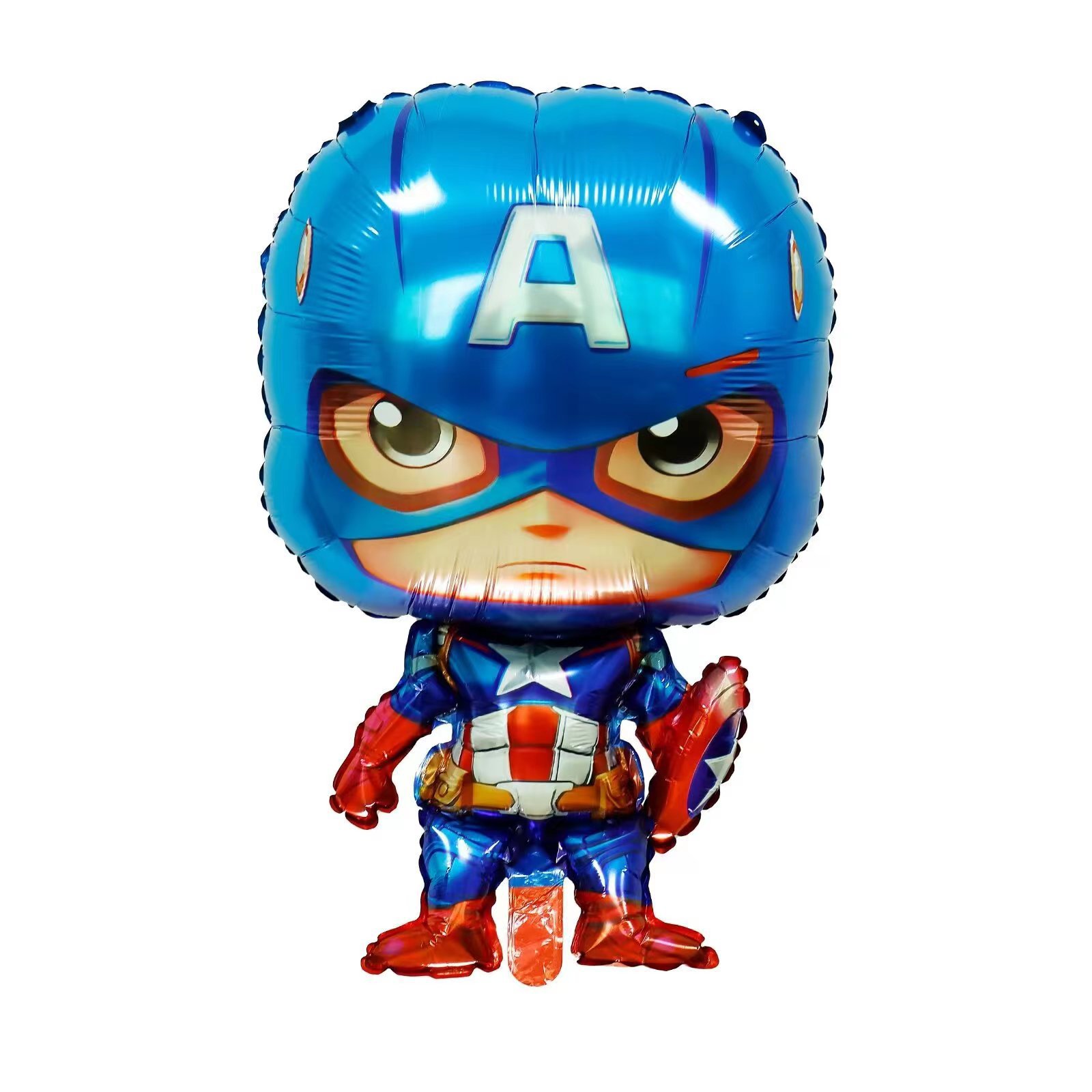 Superman Avengers pijama hombre Capitán América Iron Man salvaje ganso caza Spider-Man globo de aluminio