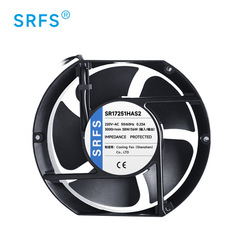 17251 cooling fan ball bearing 220V oil lubricated axial flow fan charging pile 172*150*51mm AC fan