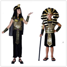 万圣节儿童埃及法老衣服艳后服装亲子装古希腊王子公主服