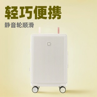 Luggage Boarding 20inch Silent Wheel Suitcase Student Unisex Trolley Case 24inch Checked Password Box 26