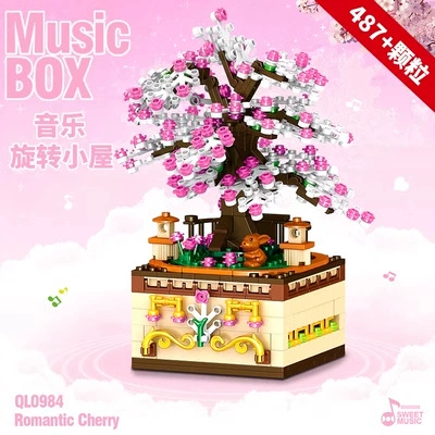 Constructor, music box, toy, Birthday gift