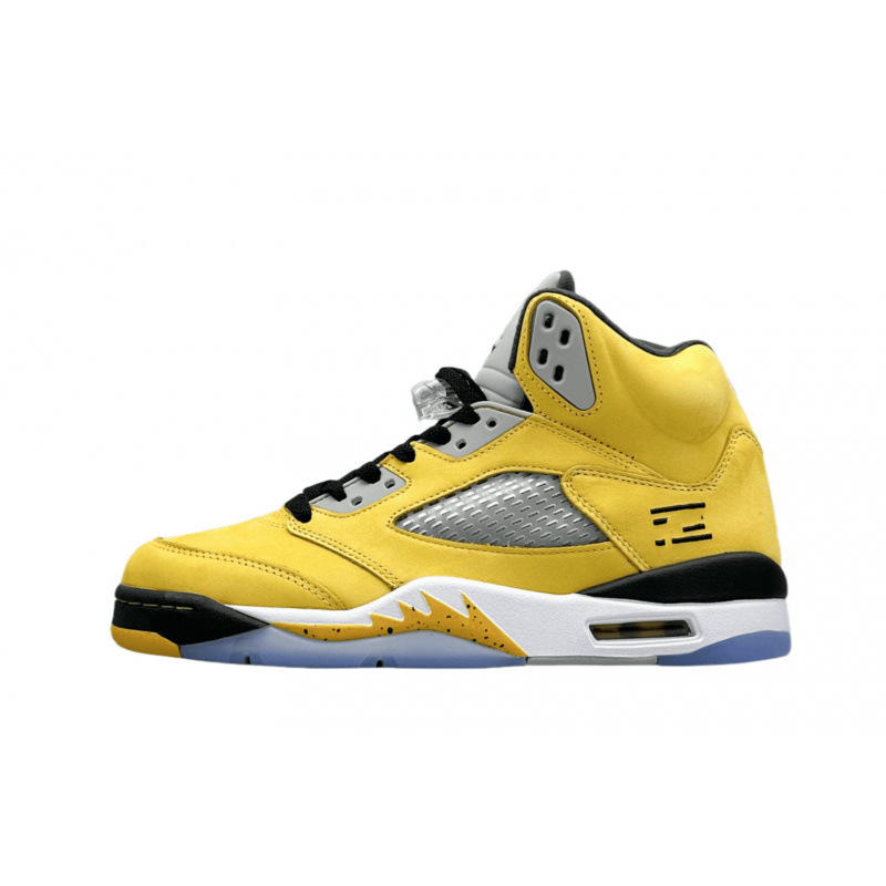Zapatos Pitian puros AJ5 zapatos de hombre cómodos ociosos amortiguadores antideslizantes zapatos de mujer pareja zapatos de baloncesto retro fábrica directa image 26