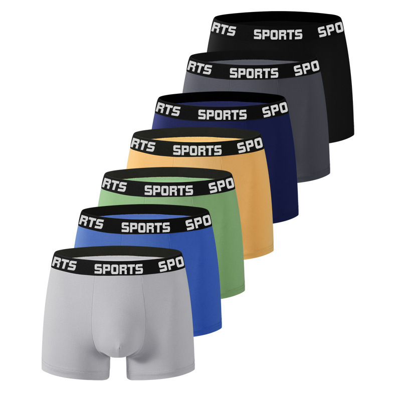 Ouma TK transchegaraviy erkaklar ichki kiyimlari sport shaxsiyati zamonaviy bokschi shortilari erkaklar uchun mashhur tashqi savdo tashqi ulgurji savdosi