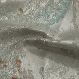 新中式唐装汉服缎面提花女装布料刺绣加厚国风坎肩马甲童装面料