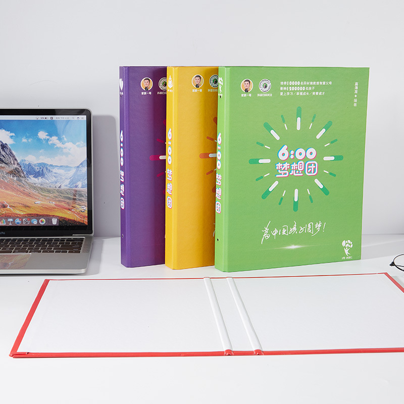 Cáscara de papel Kraft A4 material de archivo cáscara dura DIY graffiti Bloc de notas retro B5 de hojas sueltas libro A5 carpeta