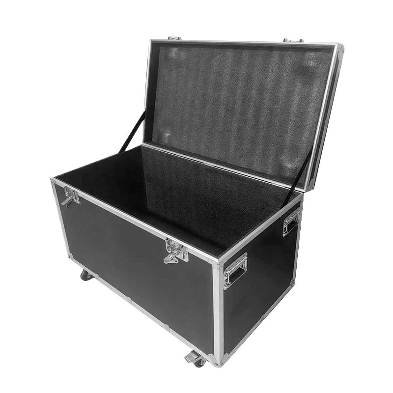Caja de aviación para instrumentos de aleación de aluminio, portátil e ignífuga, para transporte y almacenamiento