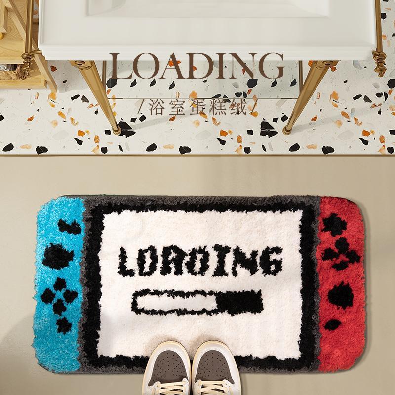 Bathroom Absorbent Foot Mat Quick-drying Autumn and Winter Plush Game Machine Creative Floor Mat Toilet Toilet Bathroom Door Carpet Bathroom Absorbent Foot Mat Quick-drying Autumn and Winter Plush Game Machine Creative Floor Mat Toilet Toilet Bathroom Door Carpet