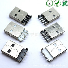 2.0usbA������180��4Pin���_�NƬAM����λ��USB�B����am���^���^