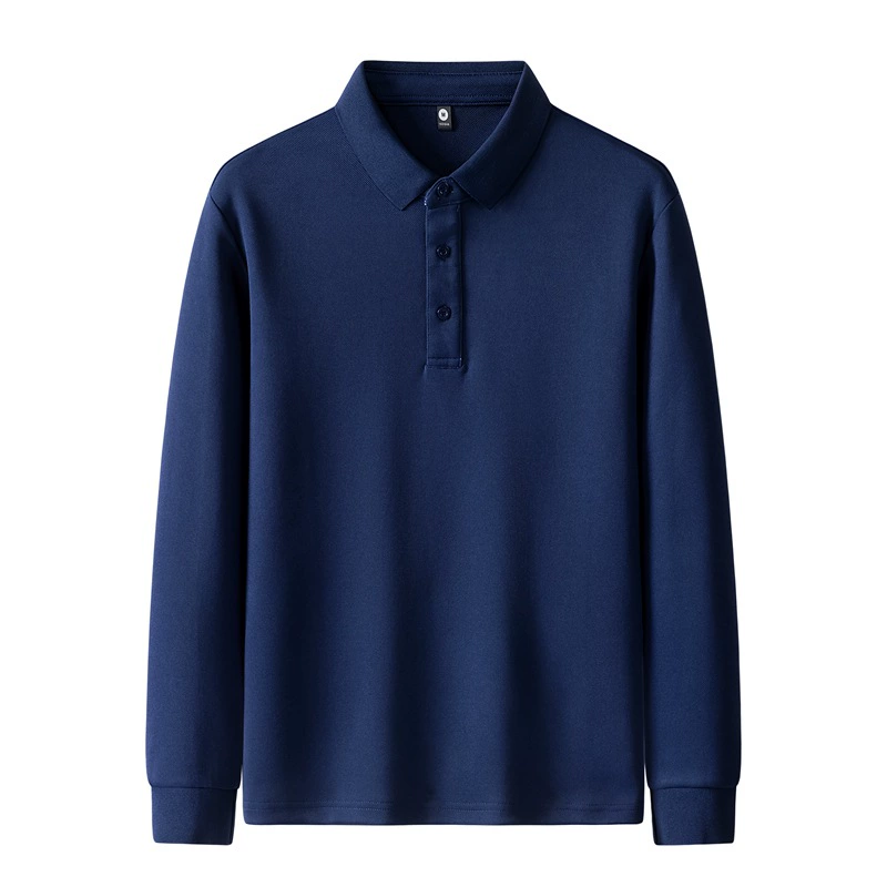 Модная осенняя футболка с длинным рукавом, polo, (Cross-border торговля)
