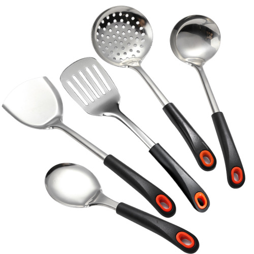 201不锈钢厨具套装 锅铲粥勺批发4s新礼品