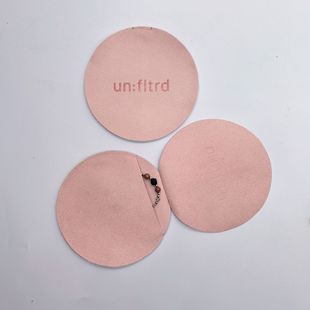 Simple fashion pink round flap bag factory direct crystal beads string gold jewelry bags can be printed LOGO