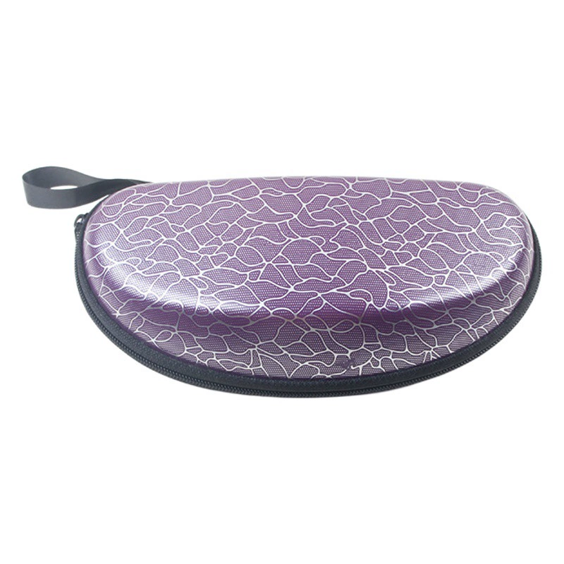 Новые очки кожаная коробка компрессионная коробка на молнии Коробка солнцезащитных очков коробка солнцезащитных очков большая рамка коробка для очков производители оптом