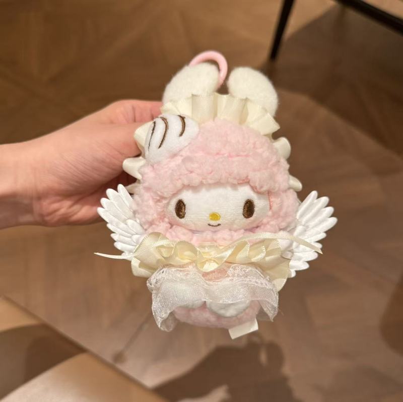本物のピアノ子羊コアラセット高価値バッグペンダントキーホルダーかわいいぬいぐるみペンダント|undefined