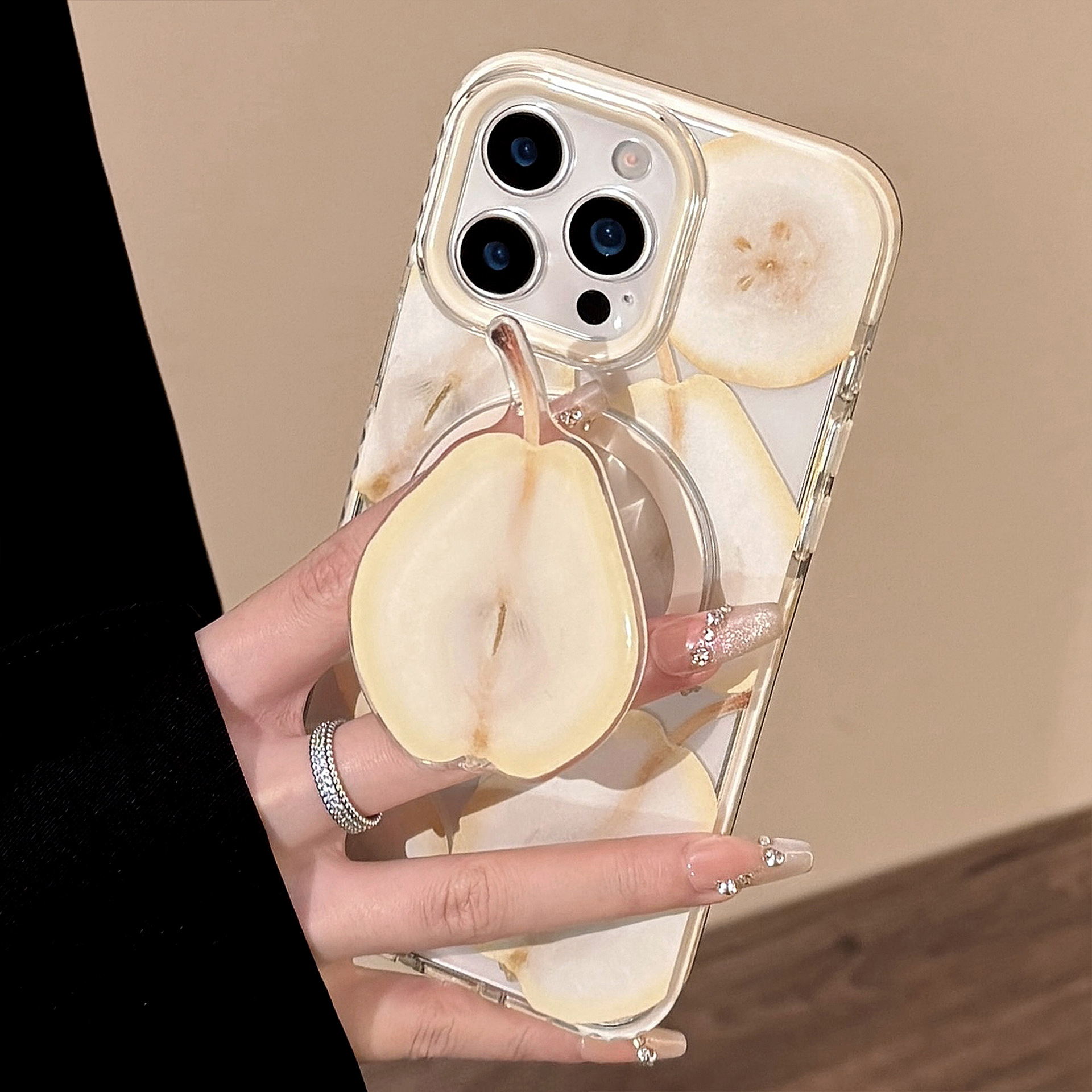 Verano fruta pantalla completa Sydney para iPhone16 funda para teléfono móvil 15ProMax nicho 14/13 pareja 16PM