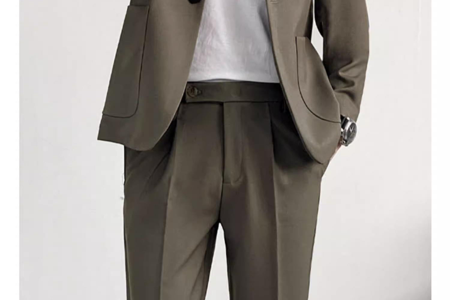 Casual Elegance Men's Suit Set