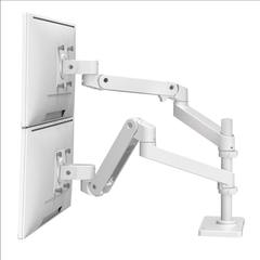 Ergotron LX PRO スタックデュアルスクリーンダブルアームモニタースタンドデスクトップコンピュータリフティングロボットアーム