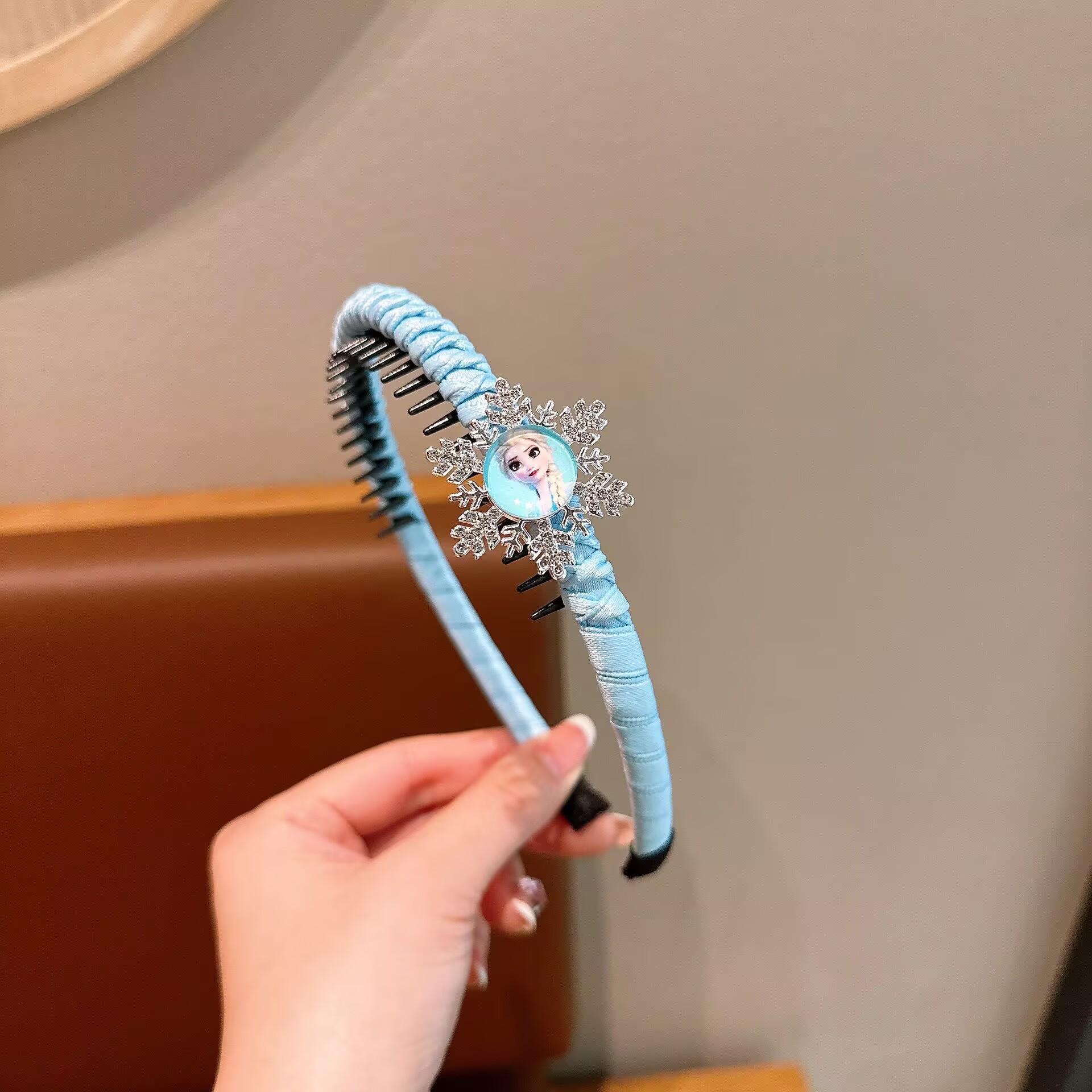 Nueva princesa Aisha clip de pelo para niños clip de pelo helado y nieve clips de pelo para niñas princesa viento lindos joyas para el pelo