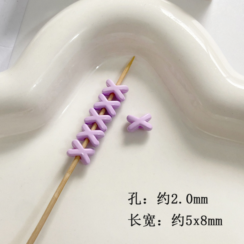 彩色xx隔珠马克龙色系diy串珠配件手机链包挂钥匙扣饰品项链包挂|undefined