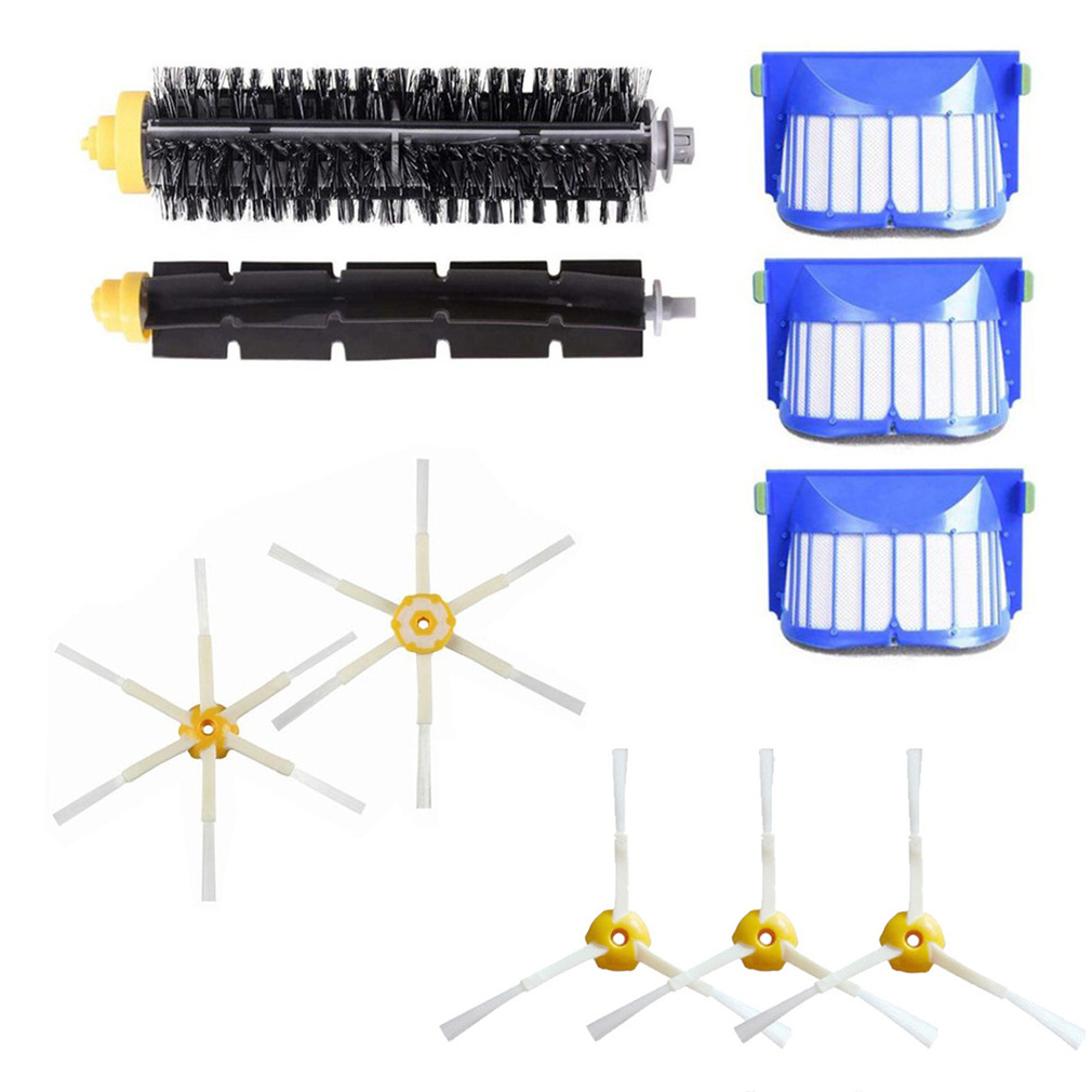 Applicable for iRobot Roomba 600 Series 6 Series Vacuum Cleaner Accessories Main Brush Side Brush Filter Turning Wheel