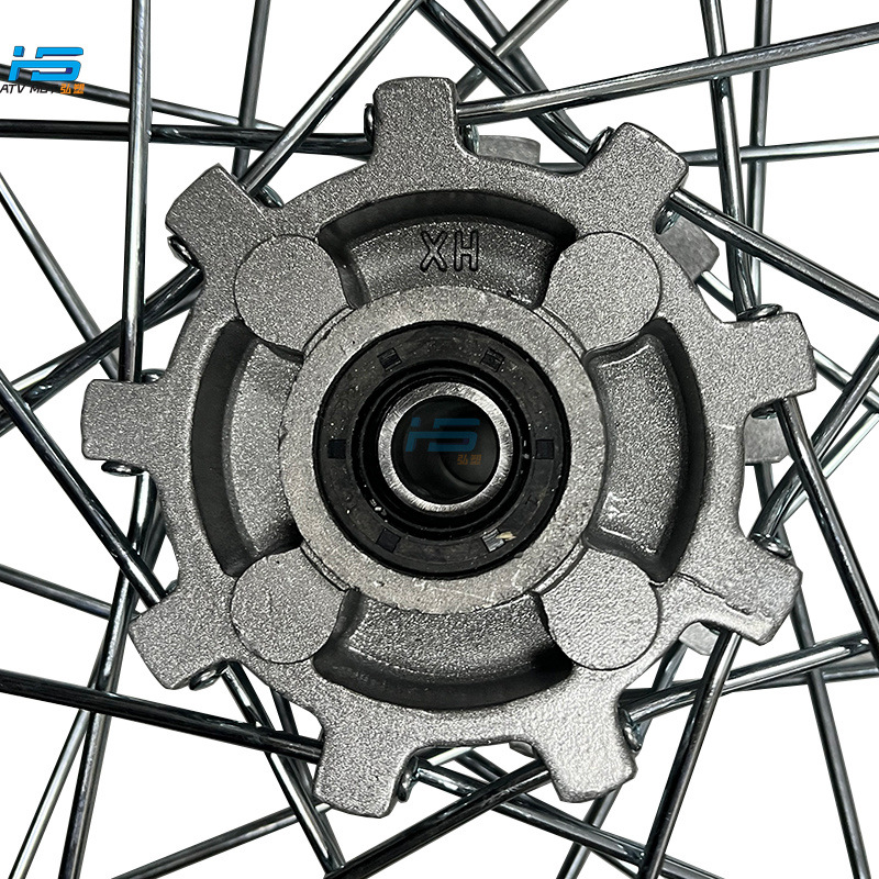 Off-road motorcycle accessories T2 iron front hub 1.60X19 inch hub core rear hub 1.60X21 inch rim drum core