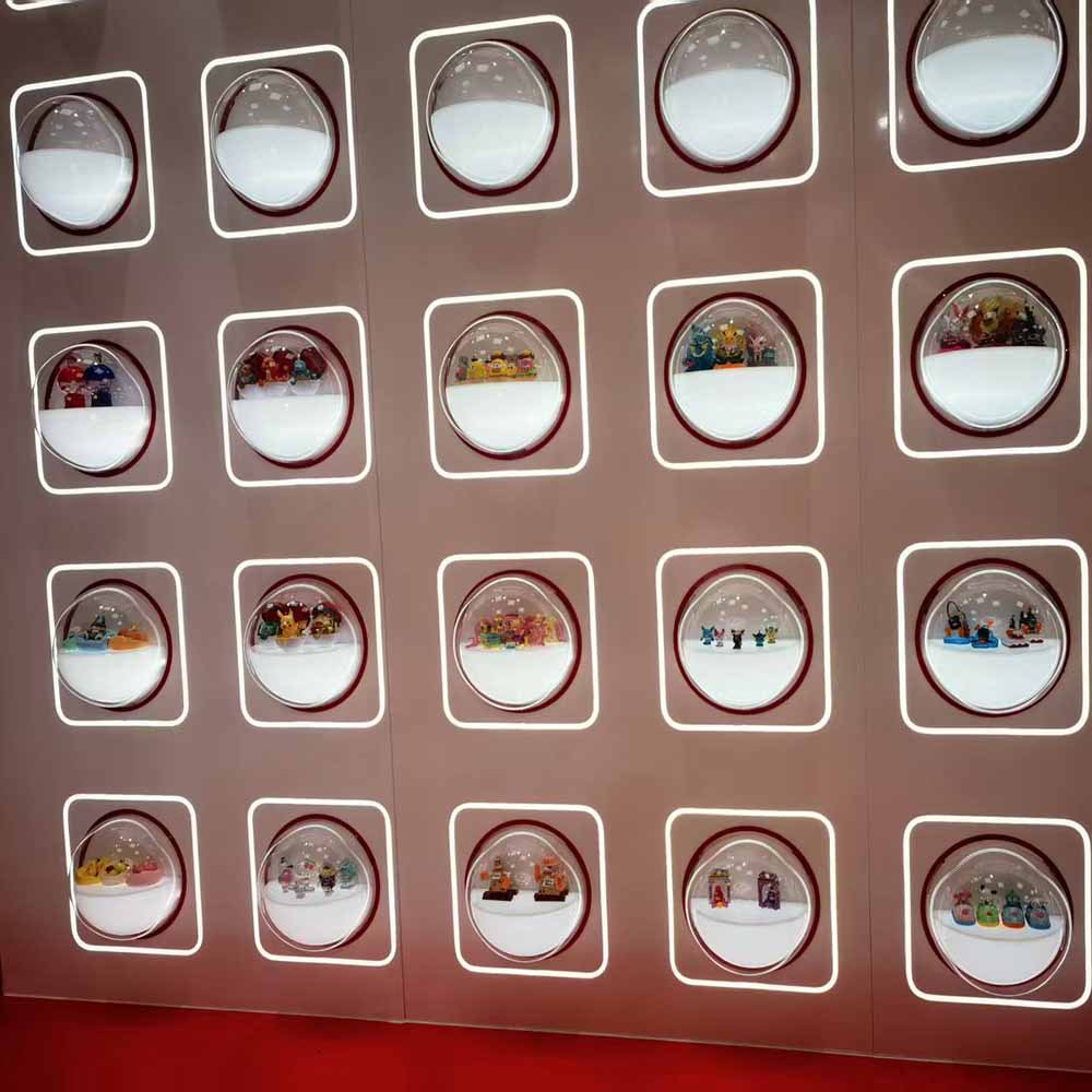 亚克力有机玻璃球吸塑4份之一半球食品罩大型模特拍照压克力球厂