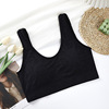 Comfortable sports wireless bra, T-shirt, underwear, beautiful back