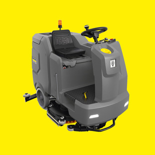 German Kärcher Commercial Industrial Driving Floor Scrubber Suction Dryer Bd90/160 Suitable for Airport Train Station Hospital