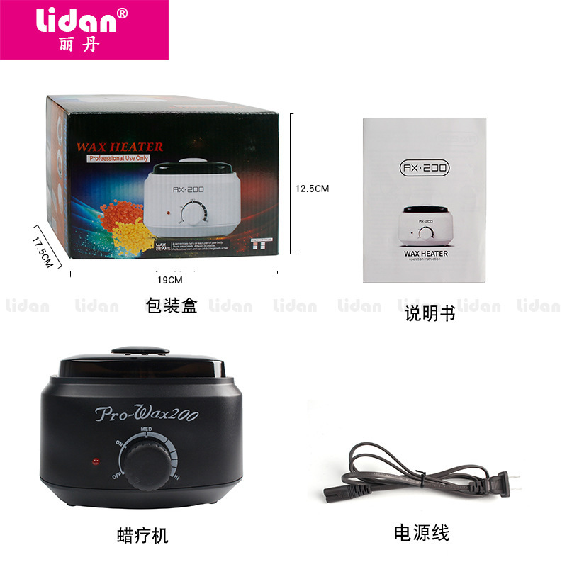 Máquina de cera caliente para manos y pies