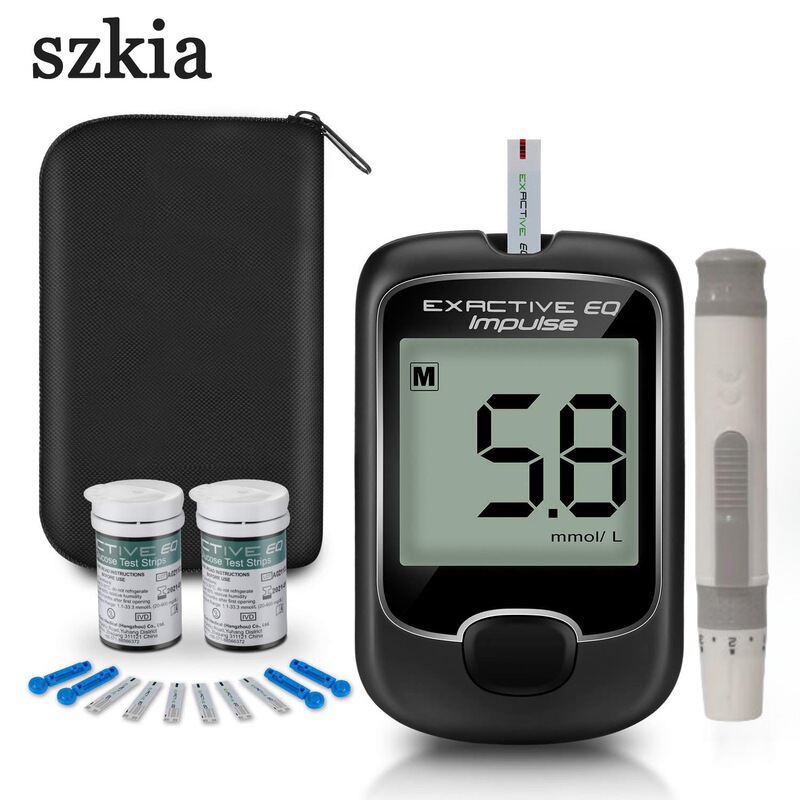 Exactive Eq Impulse Household Export Fully Automatic High Blood Sugar Measuring Device Medical Blood Glucose Meter