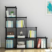 简易书立架儿童多层收纳储物置物架学生卧室功能组合落地置物书柜