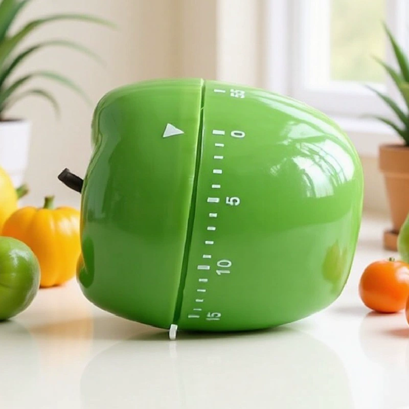 Механический кухонный таймер с заводным механизмом, напоминание о времени