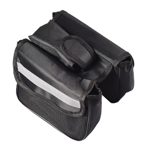 Bicycle beam bag, mountain bike front bag, mobile phone bag, enlarged top tube bag, road bike riding saddle bag, bicycle equipment